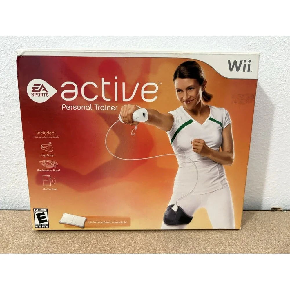EA Sports Active Personal Trainer Wii Boxed Accessories Set - NO GAME